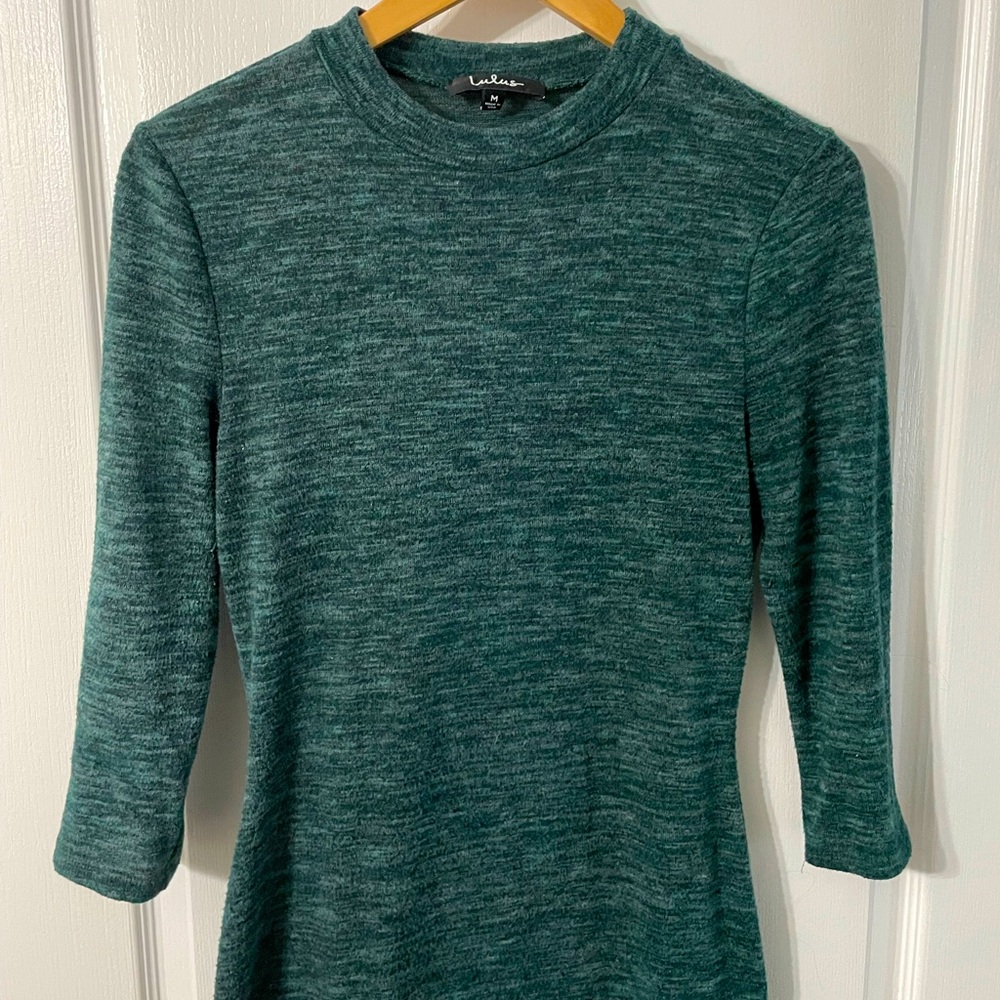 EUC Lulu’s Green Bodycon Dress